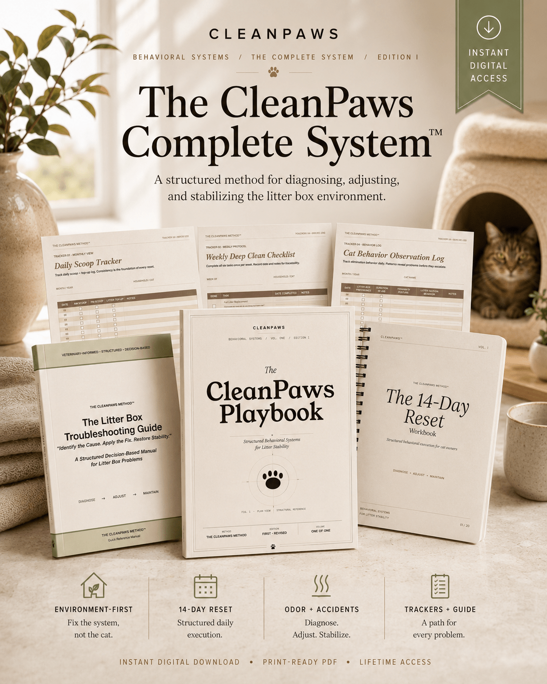 Stop Guessing Why Your Cat Avoids the Litter Box. Follow a Structured System to Identify the Real Cause. - CleanPaws